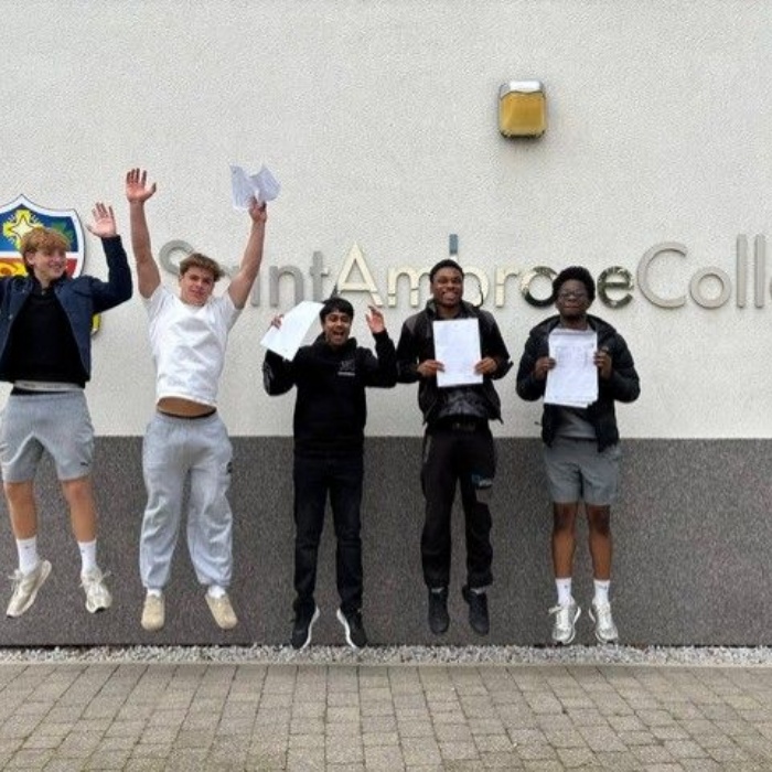GCSE students celebrate record-breaking results