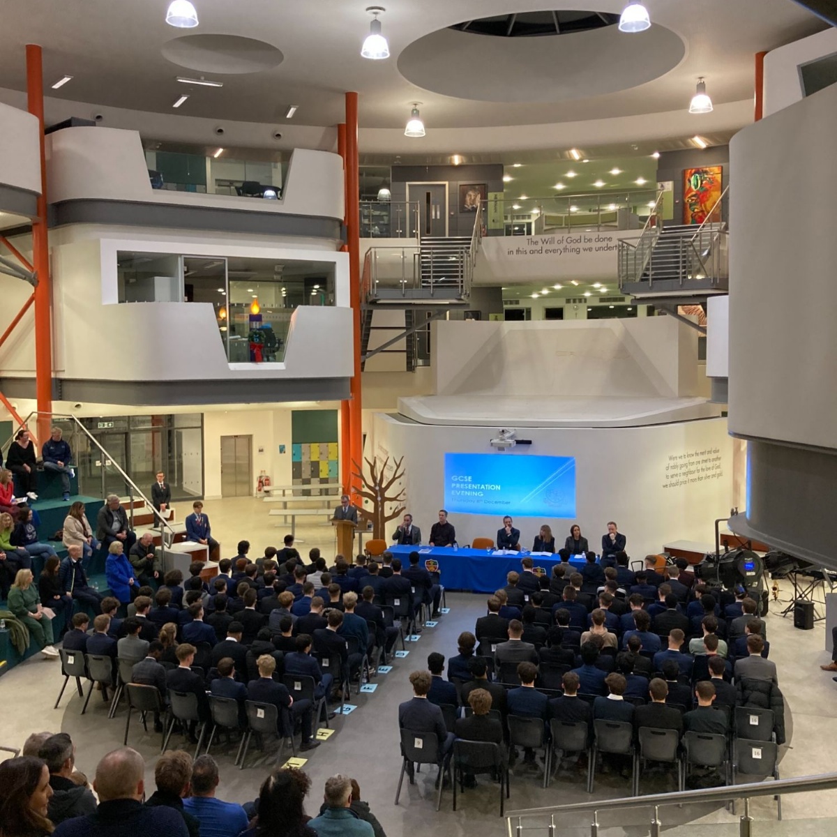 Saint Ambrose College TONIGHT GCSE Presentation Evening Class of 2022